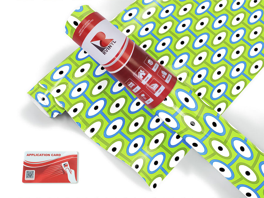 alien eyes toy room Craft Vinyl Roll