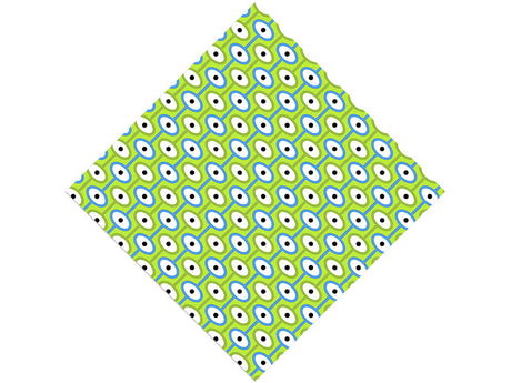 Alien Eyes Toy Room Vinyl Wrap Pattern