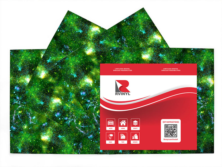 alien plasma science fiction Craft Vinyl Sheet Pack