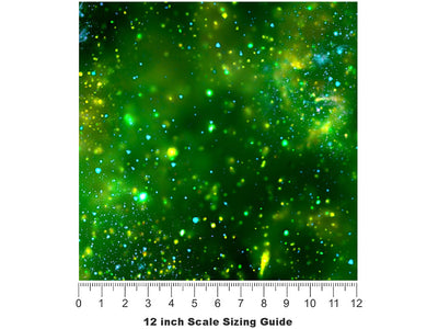 Alien Plasma Science Fiction Vinyl Film Pattern Size 12 inch Scale~Rwraps Alien Plasma Science Fiction Sizing Chart~2