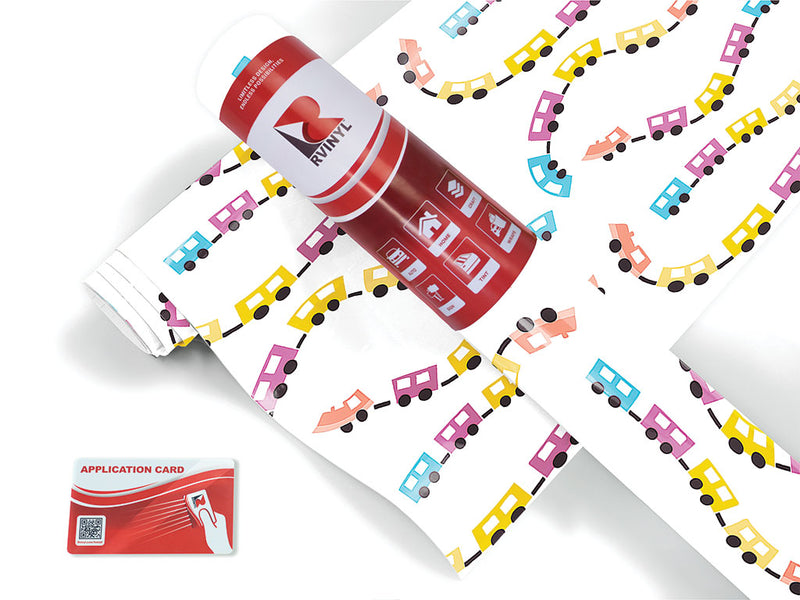 all aboard toy room Craft Vinyl Roll