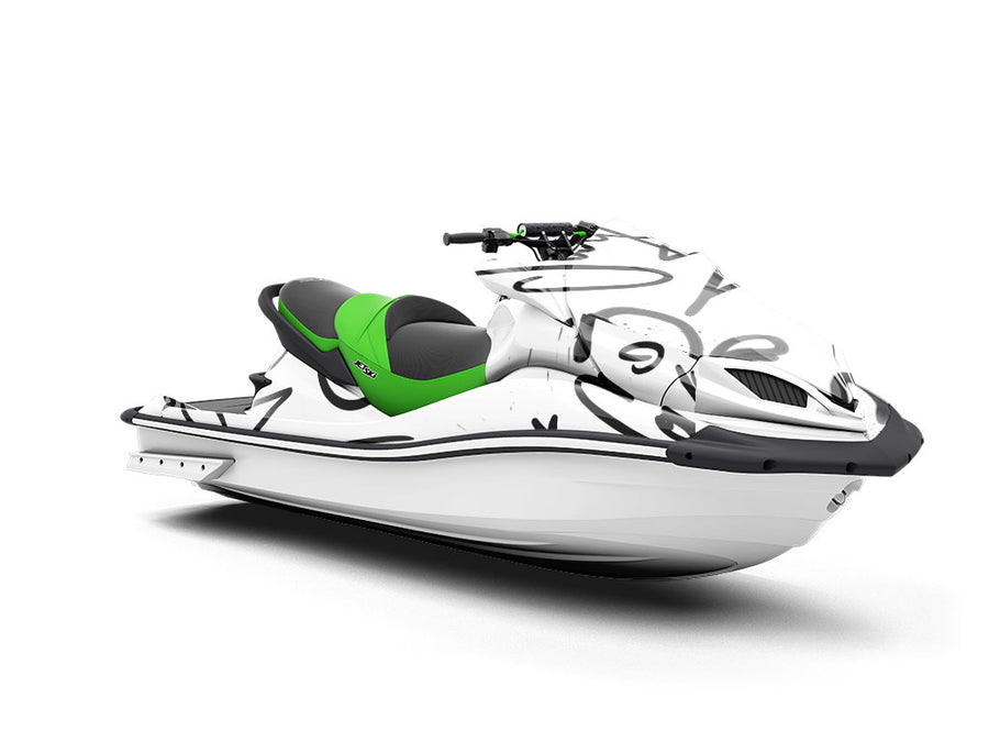 All City Graffiti Jet Ski Vinyl Customized Wrap