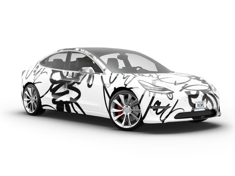 All City Graffiti Vehicle Vinyl Wrap