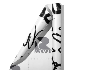 All City Graffiti Wrap Film Sheets~Rwraps Series 914 All City Graffiti Scrolled Sheet~3