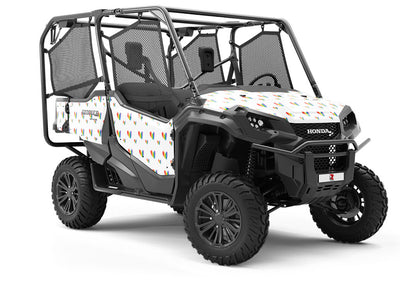 All Colors Heart Utility Vehicle Vinyl Wrap