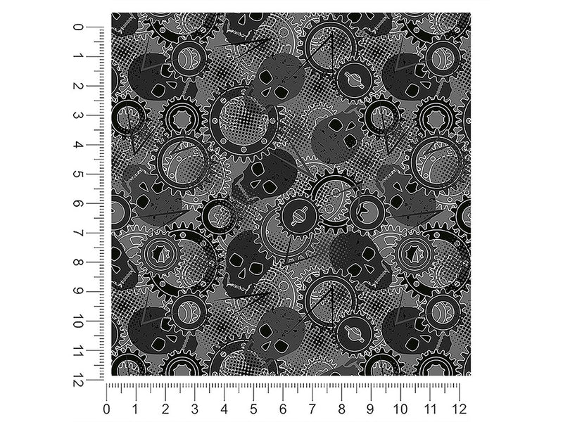 all in gear graffiti 1ft x 1ft Craft Sheets