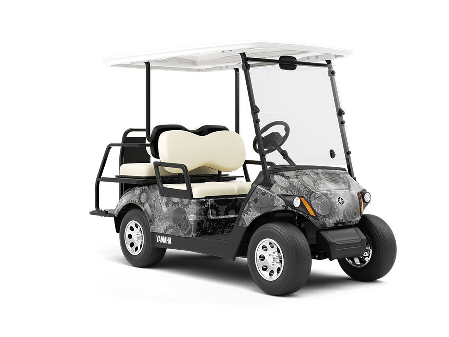 All In Gear Graffiti Wrapped Golf Cart
