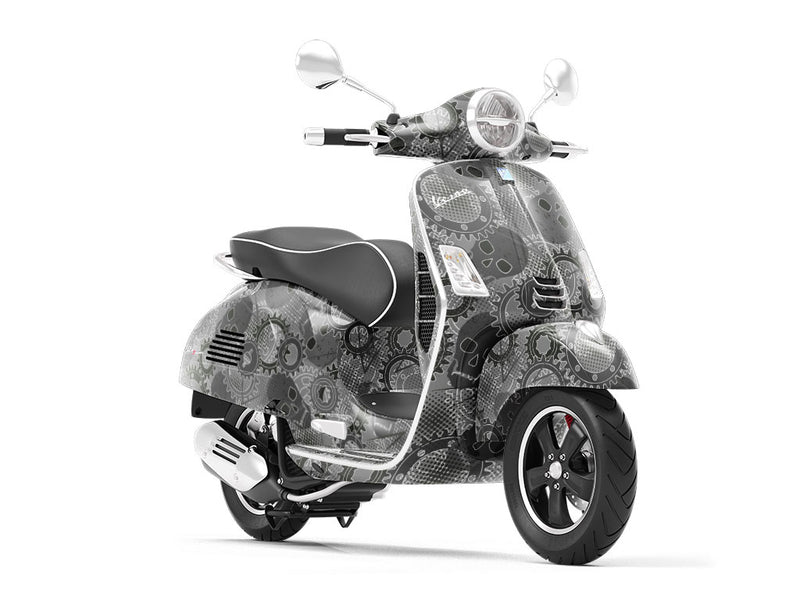 All In Gear Graffiti Vespa Scooter Wrap Film