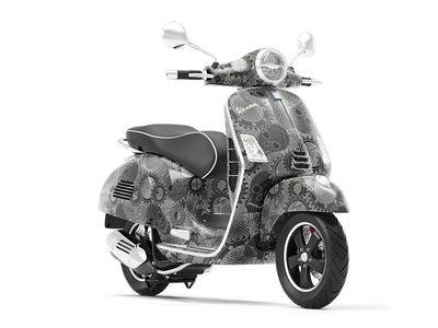 All In Gear Graffiti Vespa Scooter Wrap Film