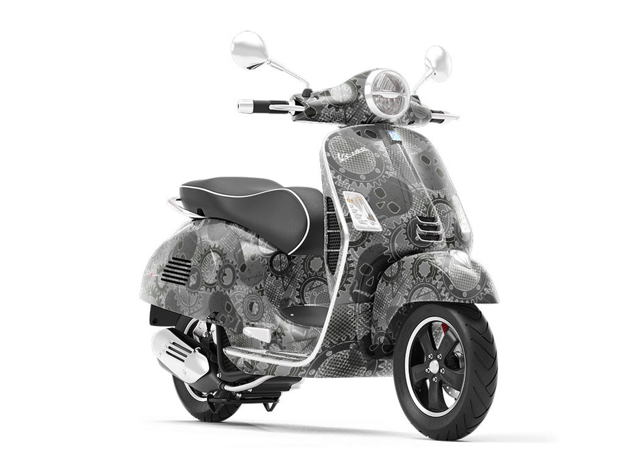 All In Gear Graffiti Vespa Scooter Wrap Film