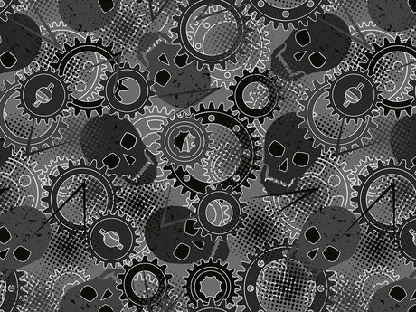 All In Gear Graffiti Vinyl Wrap Pattern~Rwraps Series 914 Digitally Printed Vinyl Wrap~0