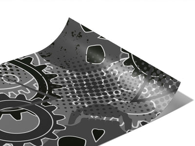 All In Gear Graffiti Vinyl Wraps~Rwraps Series 914 Digitally Printed Vinyl Wrap~0