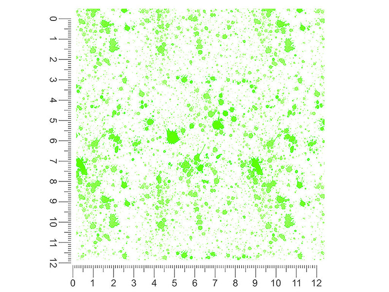 all lime paint splatter 1ft x 1ft Craft Sheets