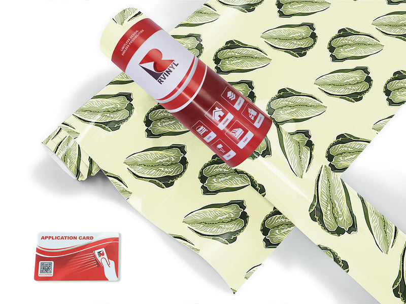 all season romaine vegetable Craft Vinyl Roll