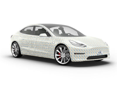 All Time Abstract Vehicle Vinyl Wrap