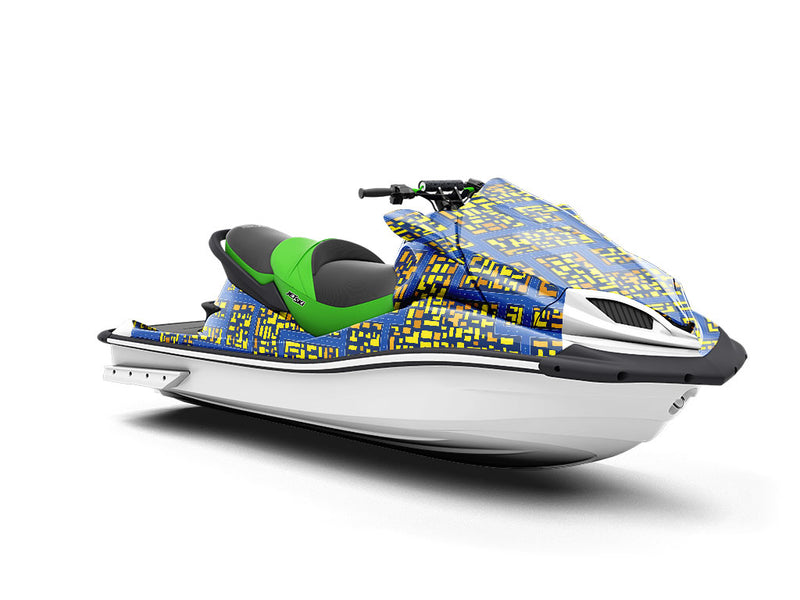 Alleyways  Cityscape Jet Ski Vinyl Customized Wrap
