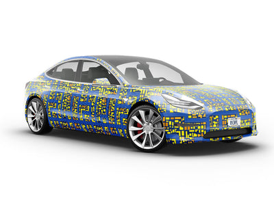 Alleyways  Cityscape Vehicle Vinyl Wrap