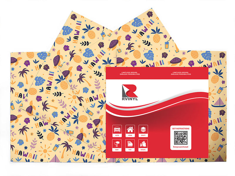 aloha state  Craft Vinyl Sheet Pack