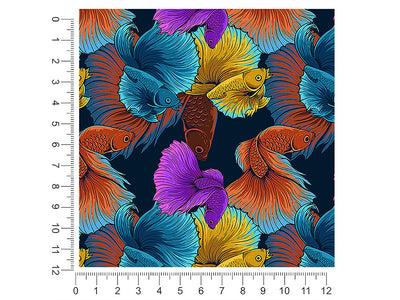 alpha betta fish salt water 1ft x 1ft Craft Sheets