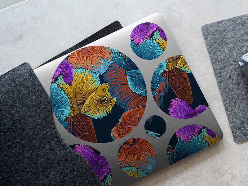 alpha betta fish salt water DIY Laptop Stickers