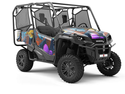 Alpha Betta Fish Marine Life Utility Vehicle Vinyl Wrap