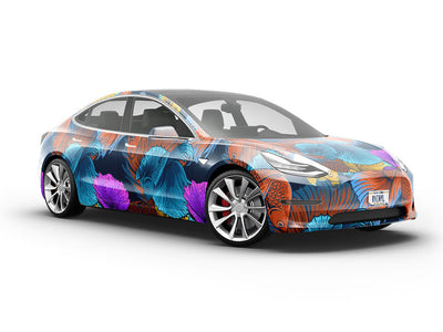 Alpha Betta Fish Marine Life Vehicle Vinyl Wrap
