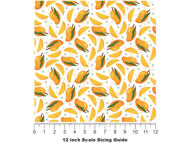 Alphonso Strain Fruit Vinyl Film Pattern Size 12 inch Scale~Rwraps Alphonso Strain Fruit Sizing Chart~2
