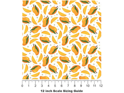 Alphonso Strain Fruit Vinyl Film Pattern Size 12 inch Scale~Rwraps Alphonso Strain Fruit Sizing Chart~2