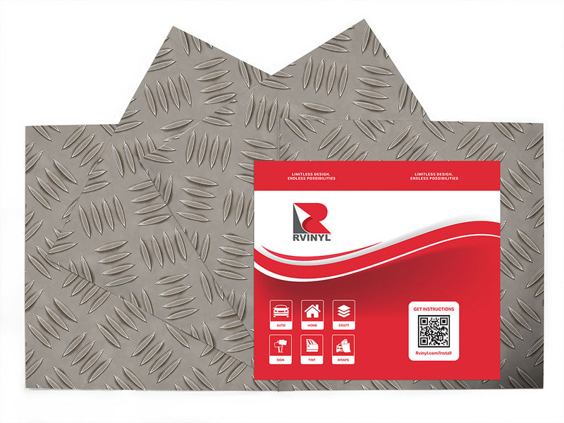 aluminum tread diamond plate Craft Vinyl Sheet Pack