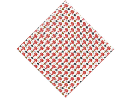 Amanita Muscaria Mushroom Vinyl Wrap Pattern