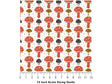 Amanita Muscaria Mushroom Vinyl Film Pattern Size 12 inch Scale~Rwraps Amanita Muscaria Mushroom Sizing Chart~2