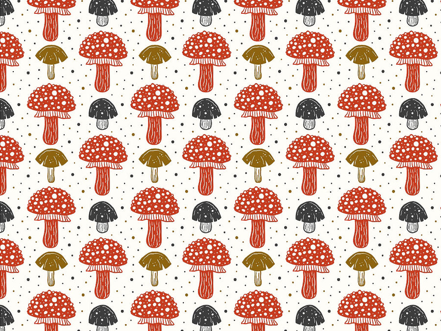 Amanita Muscaria Mushroom Vinyl Wrap Pattern~Rwraps Series 914 Digitally Printed Vinyl Wrap~0