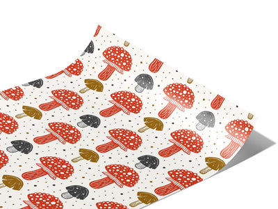 Amanita Muscaria Mushroom Vinyl Wraps~Rwraps Series 914 Digitally Printed Vinyl Wrap~0