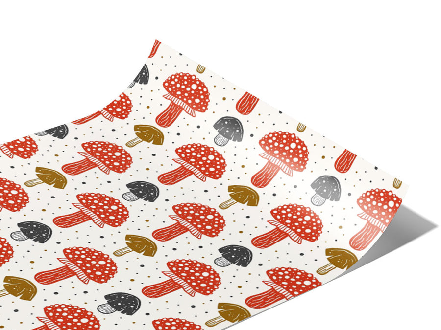 Amanita Muscaria Mushroom Vinyl Wraps~Rwraps Series 914 Digitally Printed Vinyl Wrap~0