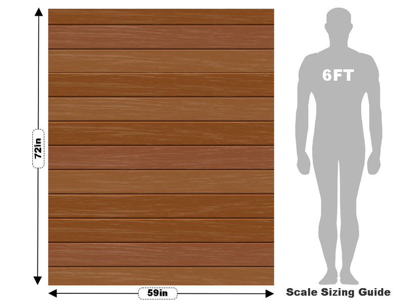 Amaretto  Wood Plank Vehicle Wrap Scale~Rwraps Series 914 Amaretto  Wood Plank Measurements~2