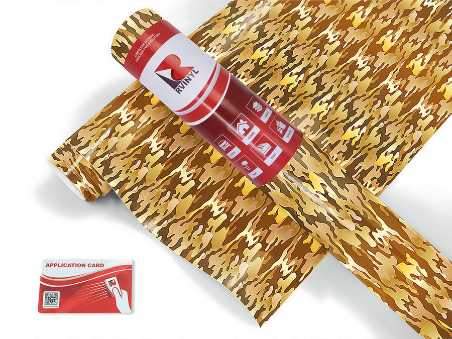 amber shroud camouflage Craft Vinyl Roll