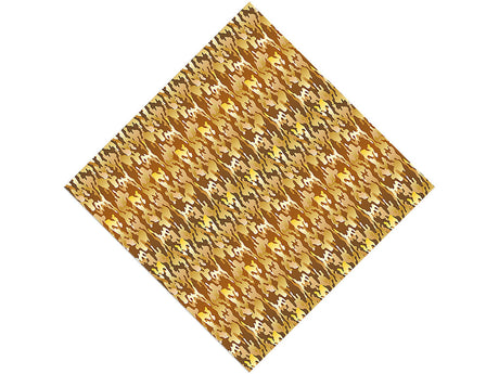 Amber Shroud Camouflage Vinyl Wrap Pattern