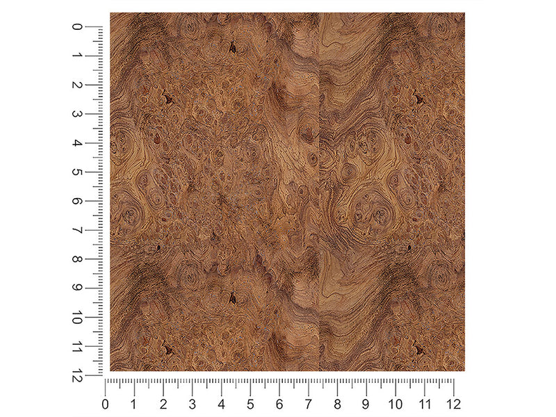 amboyna burlwood wood grain 1ft x 1ft Craft Sheets