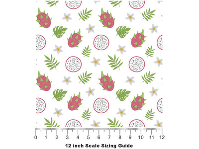 American Beauty Fruit Vinyl Film Pattern Size 12 inch Scale~Rwraps American Beauty Fruit Sizing Chart~2