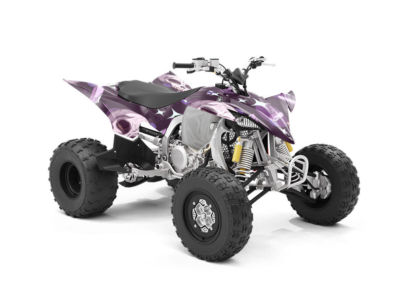 Amethyst Skulls Halloween ATV Wrapping Vinyl