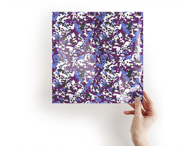 amethyst woodland camouflage Craft Sheets