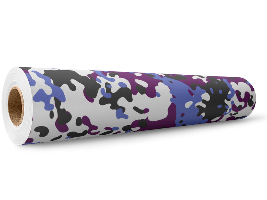 Amethyst Woodland Camouflage Wrap Film Wholesale Roll~Rwraps Series 914 Digitally Printed Vinyl Roll~5