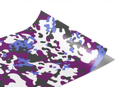 Amethyst Woodland Camouflage Vinyl Wraps~Rwraps Series 914 Digitally Printed Vinyl Wrap~1