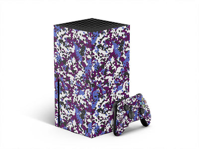 amethyst woodland camouflage XBOX DIY Decal