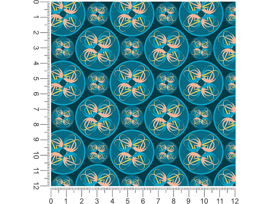 amoeba abstract geometric 1ft x 1ft Craft Sheets