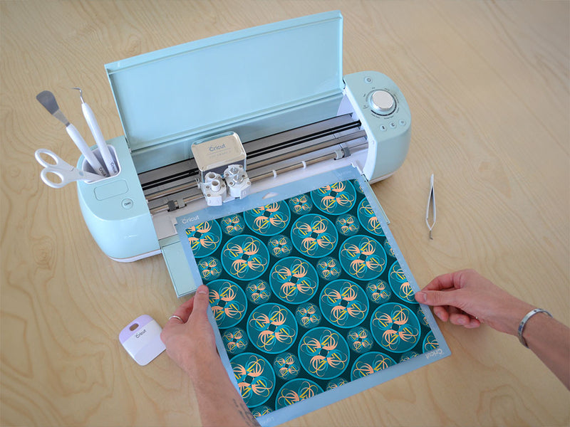 amoeba abstract geometric Cricut Compatible Vinyl