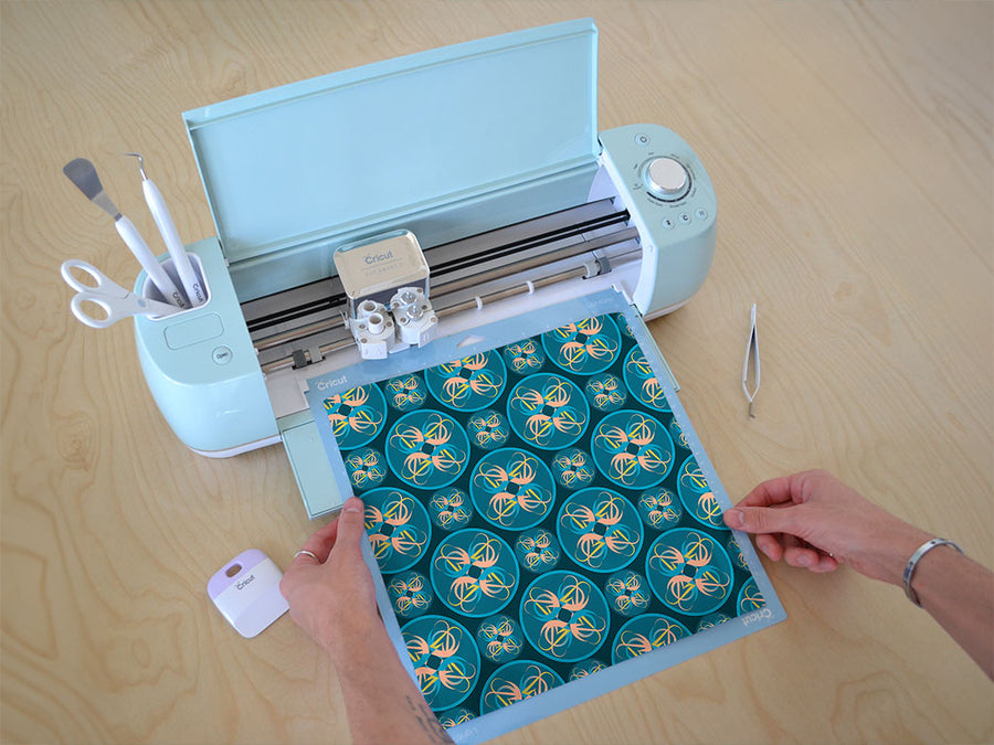amoeba abstract geometric Cricut Compatible Vinyl