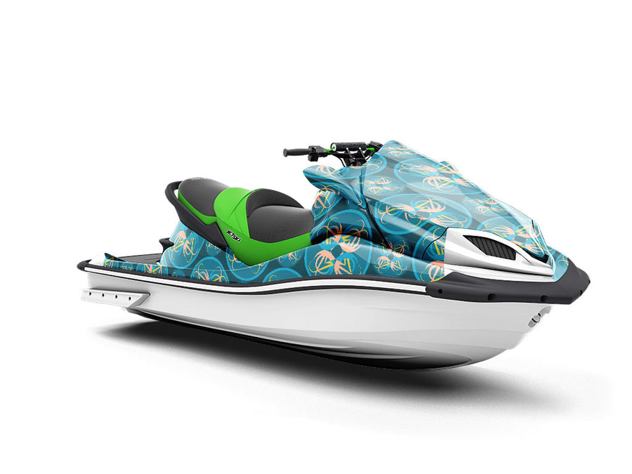 Amoeba  Abstract Jet Ski Vinyl Customized Wrap