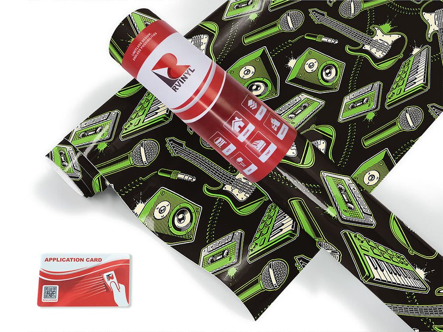 amped up music Craft Vinyl Roll