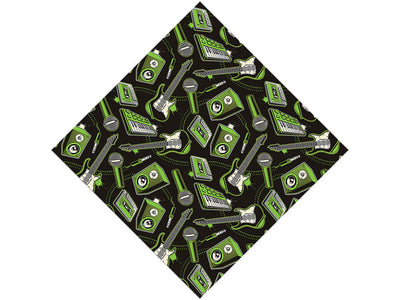 Amped Up Music Vinyl Wrap Pattern